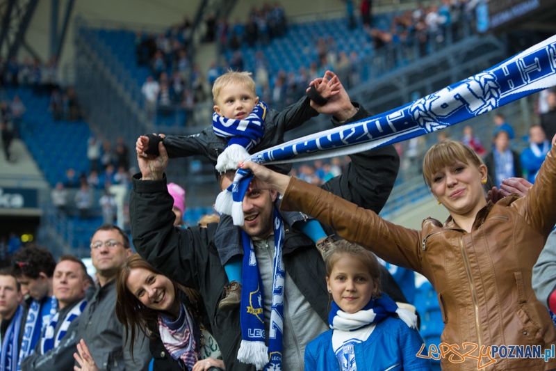 Lech Poznań - Zagłebie Lubin - Stadion Miejski 21/04.2013 r. - najlepsi kibice na Świecie  Foto: lepszyPOZNAN.pl / Piotr Rychter