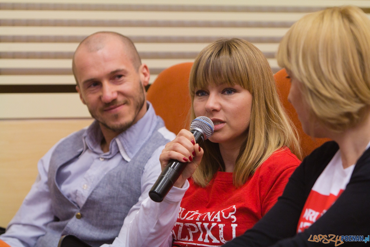 6.Poznań Półmaraton - Katarzyna Bujakiewicz - Drużyna Szpiku w tle Mezo  Foto: lepszyPOZNAN.pl / Piotr Rychter