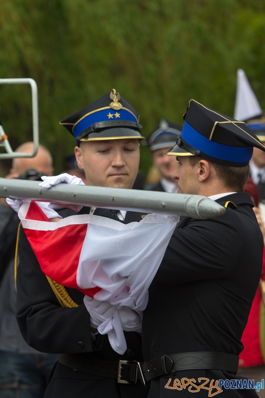 135-lat Zawodowej Straży Pożarnej w Poznaniu - Dzień Strażaka, przekazanie sztandaru Komendzie Miejskiej PSP  Foto: lepszyPOZNAN.pl / Piotr Rychter