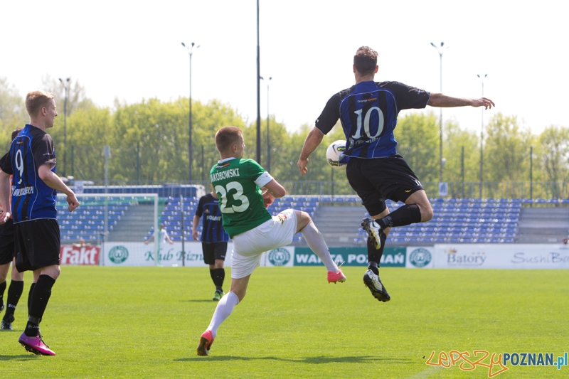 27. kolejka I ligi - Warta Poznań - Zawisza Bydgoszcz (Maichał Jakóbowski, Paweł Abbott)  Foto: lepszyPOZNAN.pl / Piotr Rychter