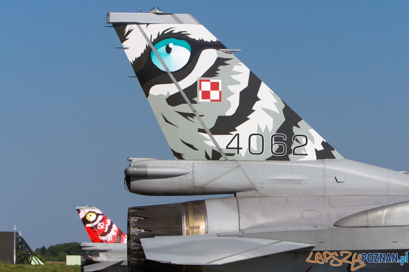 6. Eskadra Lotnicza przygotowuje się do wylotu na Nato Tiger Meet - 31. Baza Lotnictwa Taktycznego, Poznań - Krzesiny  Foto: lepszyPOZNAN.pl / Piotr Rychter