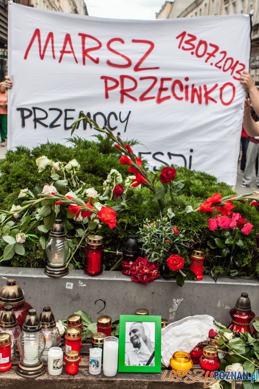 Pamięci Bartka - Marsz Milczenia - Poznań 13.07.2013 r.  Foto: LepszyPOZNAN.pl / Paweł Rychter