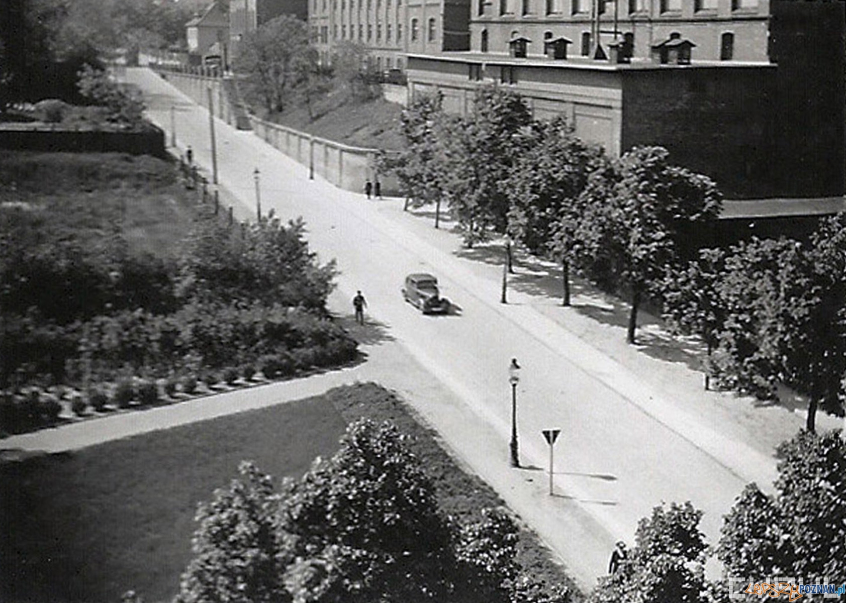 ul. Krakowska (w czasie wojny Grolmanwall) - lata 1940-1943  Foto: CYRYL