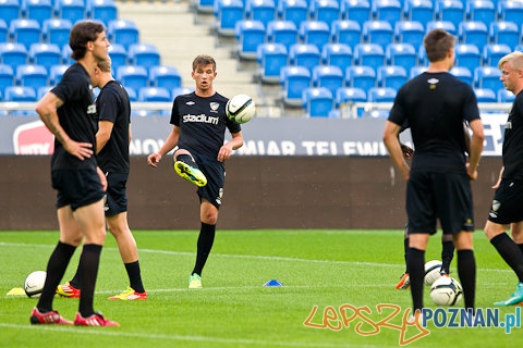 Trening piłkarzy Honki  Foto: Lech Poznań / Przemysław Szyszka