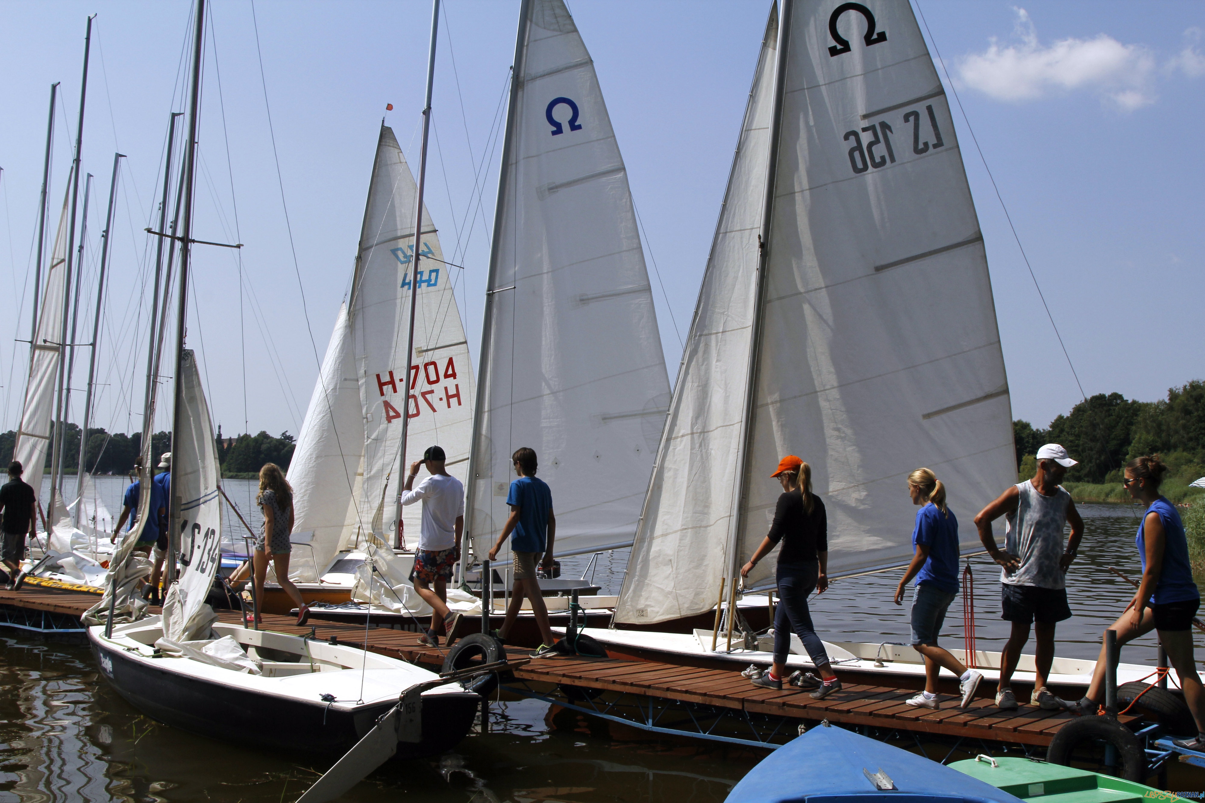 Regaty w Wieleniu Zaobrzańskim  Foto: Yacht Club Hangar