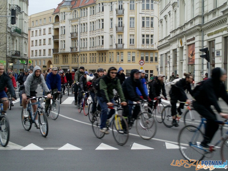 Rowerowa masa krytyczna  Foto: 