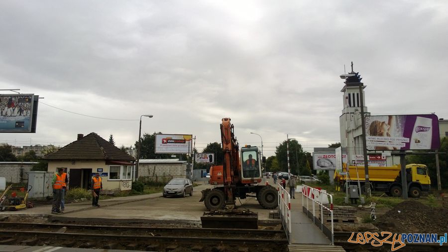 Zamknięty przejazd kolejowy na Dębcu (7)  Foto: TD