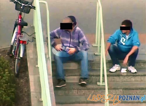 Próbowali ukraść rower  Foto: Straż Miejska w Poznaniu