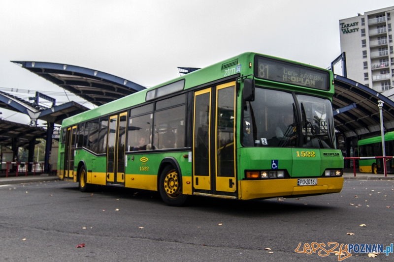 MPK żegna autobusy Neoplan - Poznań 12.10.2013 r.  Foto: LepszyPOZNAN.pl / Paweł Rychter