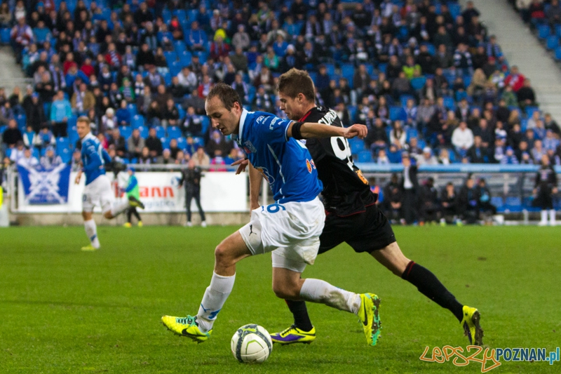 15. kolejka T-Mobile Ekstraklasy Lech Poznań - Górnik Zabrze (Łukasz Trałka, Kamil Cupriak)  Foto: lepszyPOZNAN.pl / Piotr Rychter