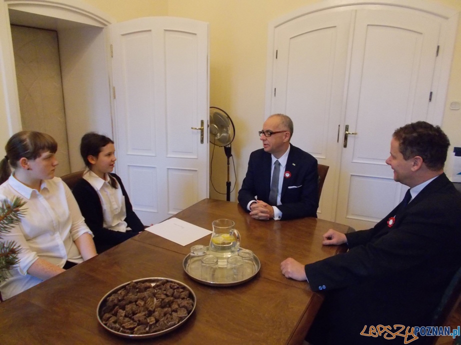 Spotkanie z Prezydentem Miasta Poznania  Foto: SP nr. 9