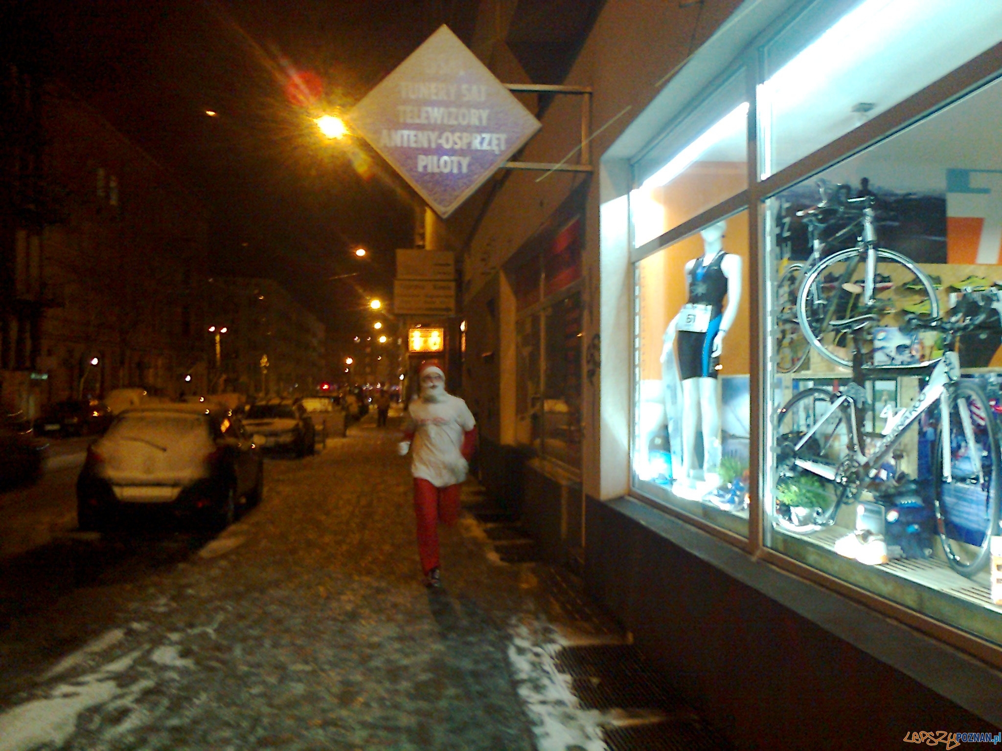 Bieg Mikolajkowy w centrum Poznania  Foto: 