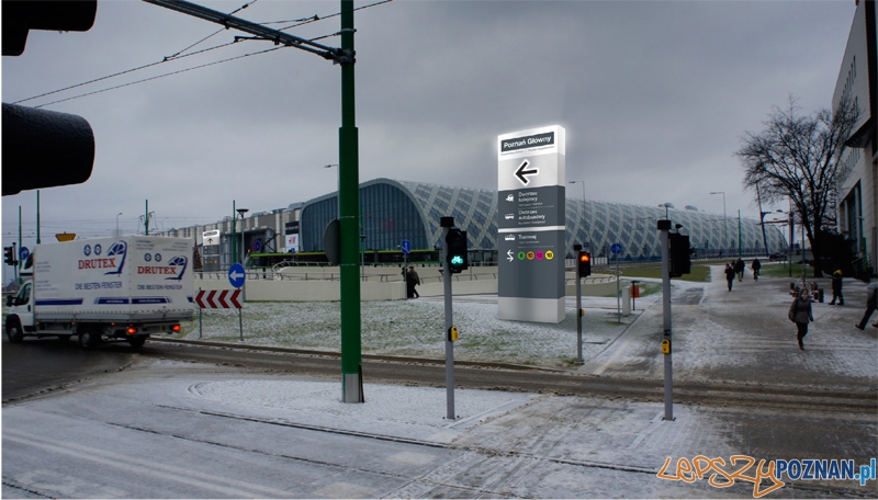 Dworzec Główny zamiast Zintegrowane Centrum Komunikacyjne  Foto: UMP