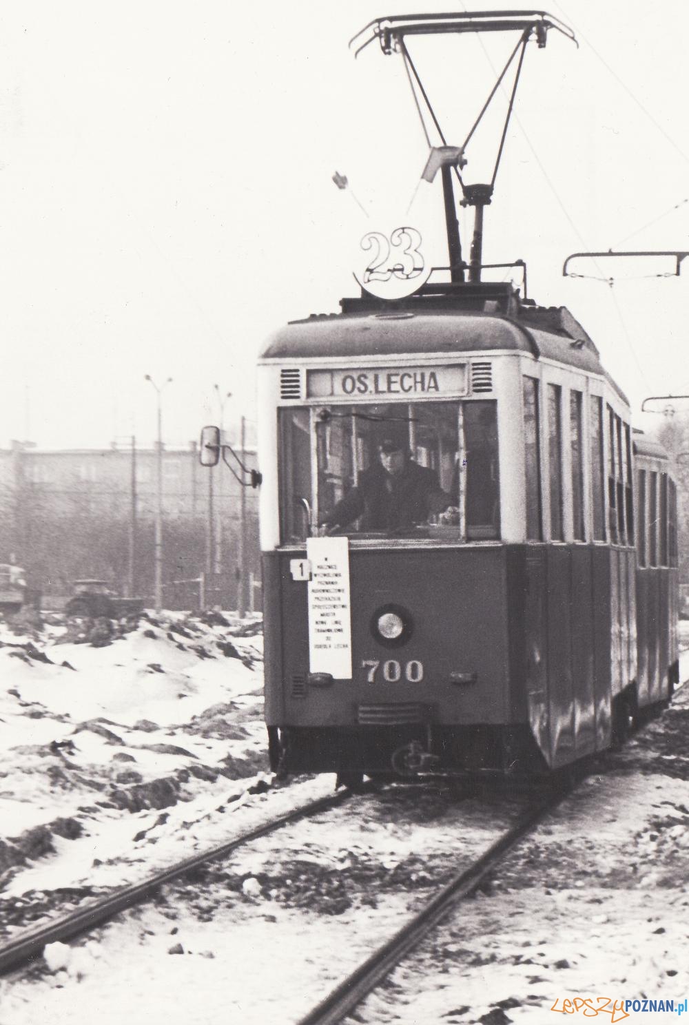 23 na otwarciu  Trasy Kórnickiej - 23.02.1979  Foto: MPK 