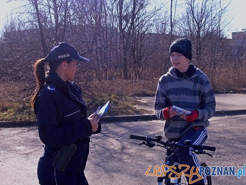Bezpieczny rower  Foto: Komenda Miejska Policji