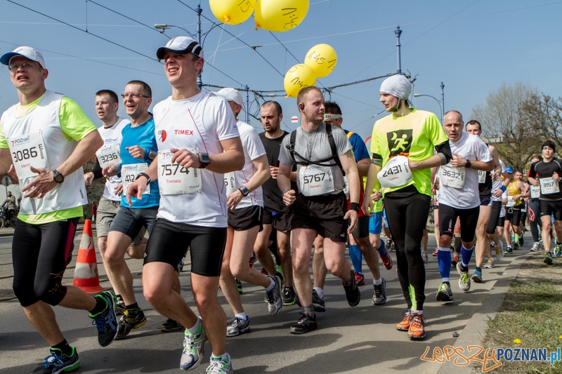 7 Półmaraton - Poznań 06.04.2014 r.  Foto: LepszyPOZNAN.pl / Paweł Rychter
