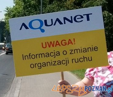 AQUANET informuje o awarii  Foto: 