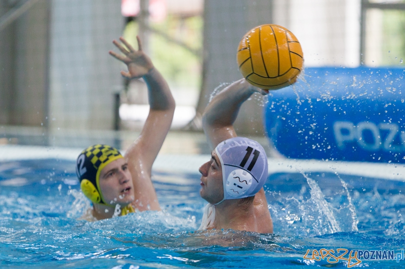 DSW Waterpolo Poznań - ŁSTW Uniwersytet Łódzki (Oskar Szymonik, Adrian Wulkiewicz)  Foto: lepszyPOZNAN.pl / Piotr Rychter