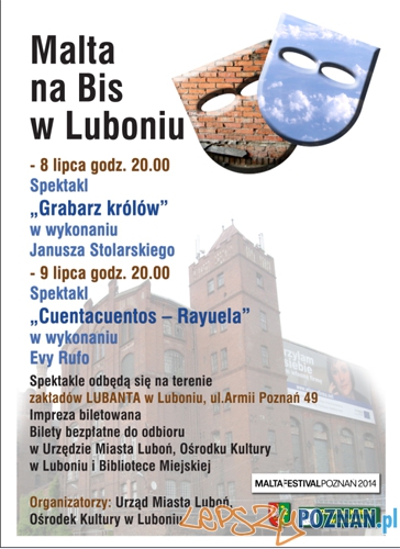 Malta na Bis w Luboniu (plakat)  Foto: materiały prasowe