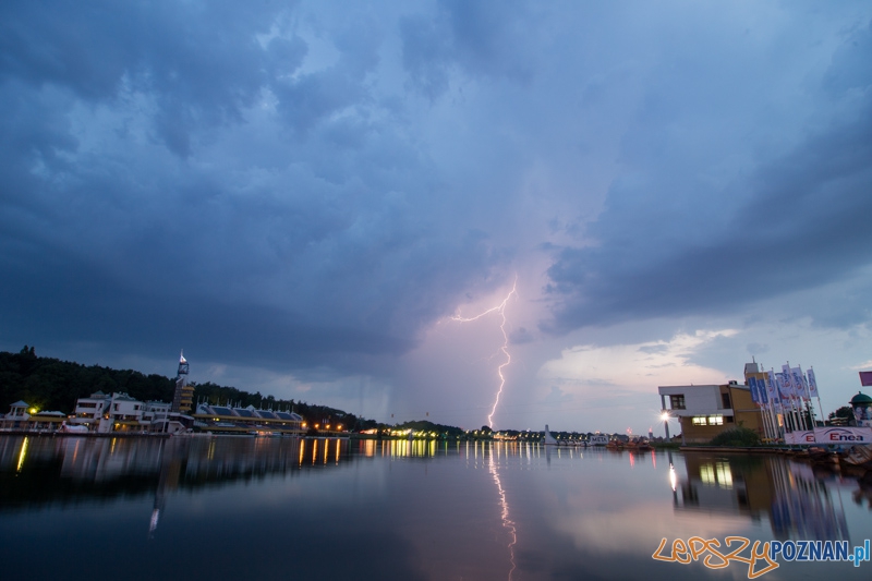 Burza nad Maltą  Foto: lepszyPOZNAN.pl / Piotr Rychter