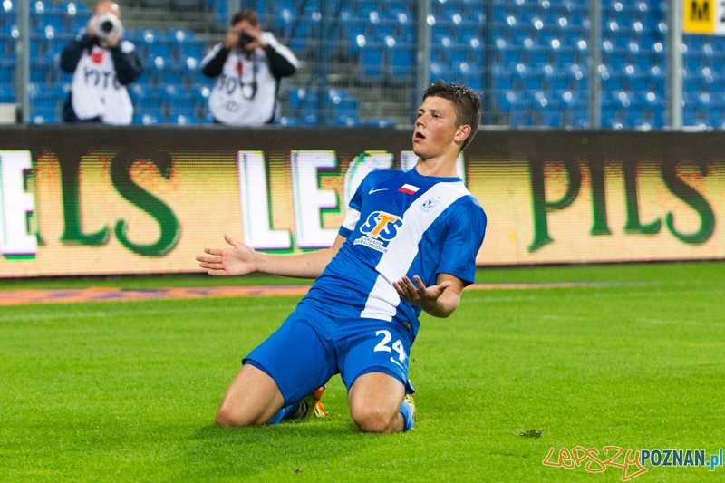 Lech Poznań - Nõmme Kalju (Dawid Kownacki)  Foto: lepszyPOZNAN.pl / Piotr Rychter