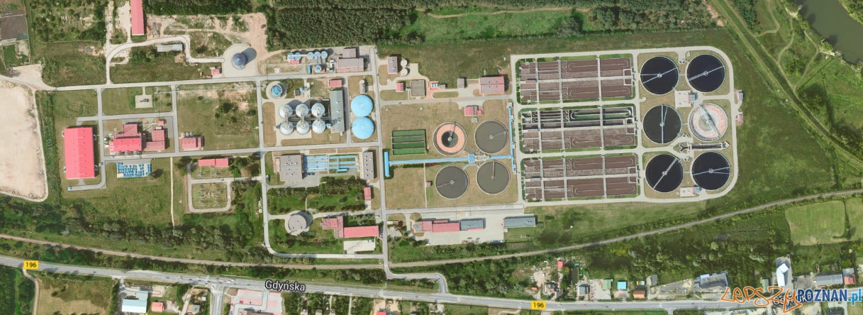 Centralna Oczyszczalnia Ścieków w Koziegłowach  Foto: Google