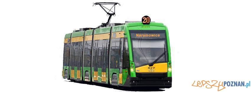 Naramowice tramwaj  Foto: Inwestycje dla Poznania