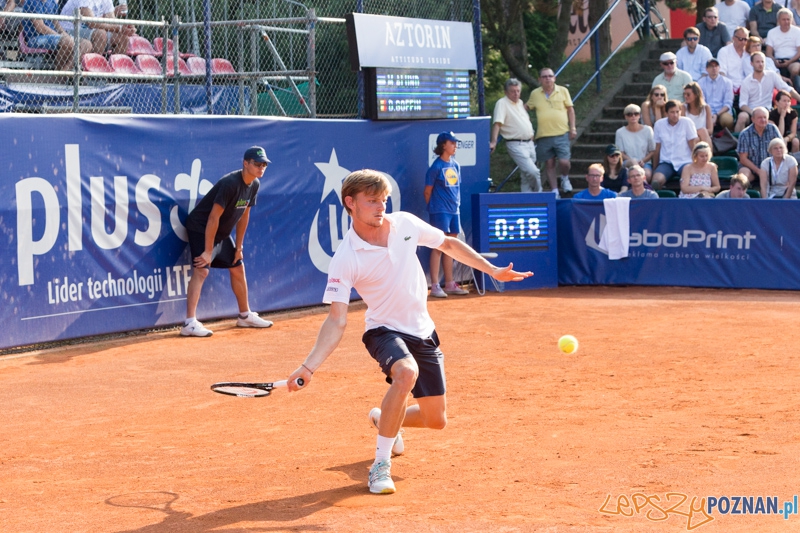 Poznan Open 2014 - Martin Alund vs. David Goffin  Foto: lepszyPOZNAN.pl / Piotr Rychter