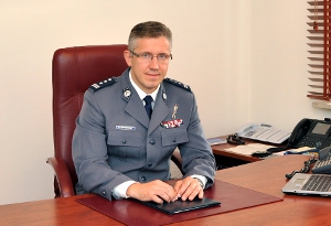 Komendant Rafal Batkowski  Foto: Policja