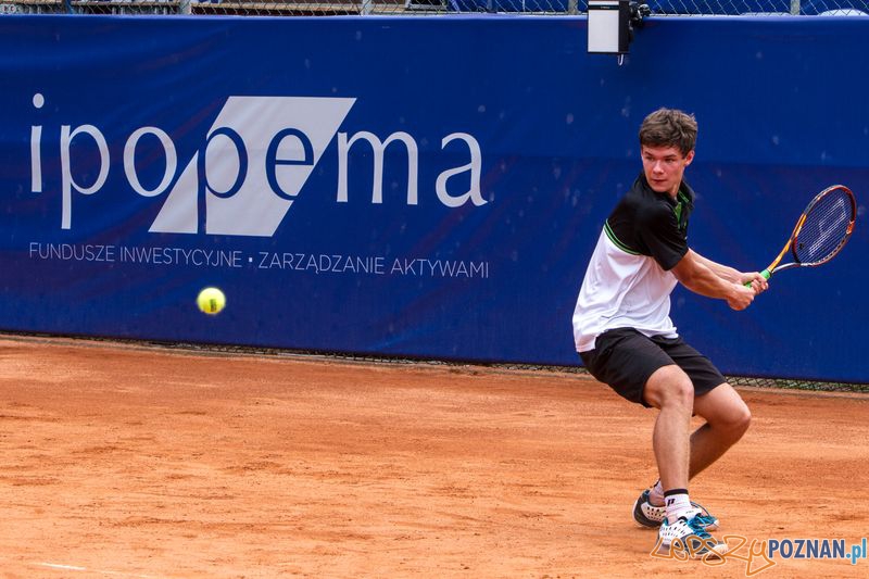 Poznan Open - Herbert vs Majchrzak - Poznan 15.07.2014 r.  Foto: LepszyPOZNAN.pl / Pawel Rychter