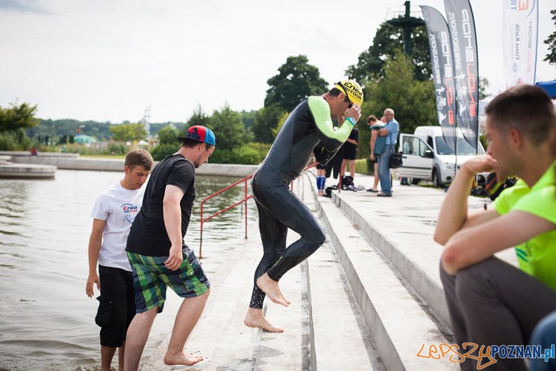 Aquathlon zawodnicy  Foto: Wojciech Pawłowski / endu sport