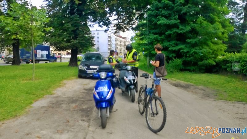 Łapanka na rowerzystów  Foto: 