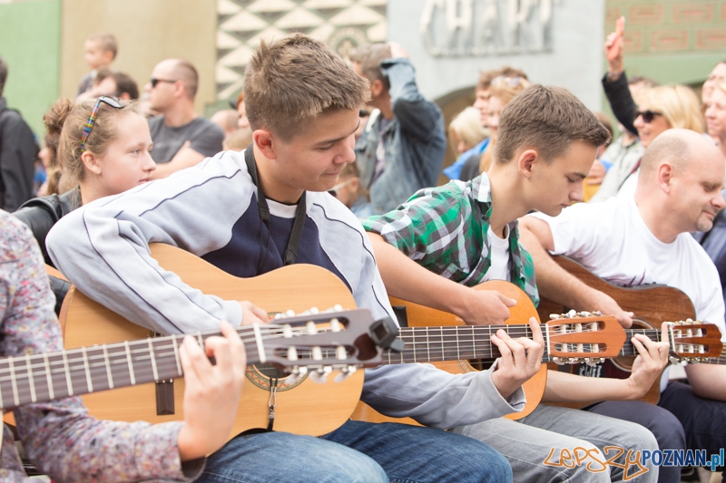 Happening Gitarowy  Foto: lepszyPOZNAN.pl / Piotr Rychter