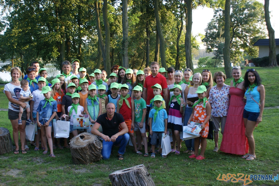 Dzieci z Ukrainy na wakacjach w Tarnowie Podgórnym  Foto: UMiG Tarnowo Podgórne