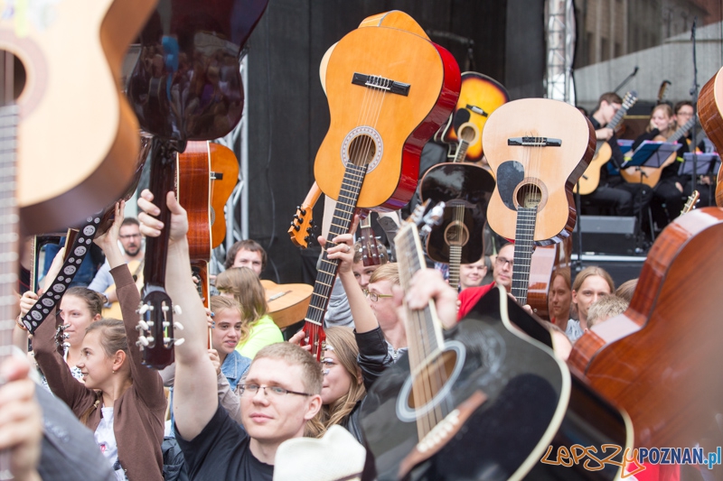 Happening Gitarowy  Foto: lepszyPOZNAN.pl / Piotr Rychter