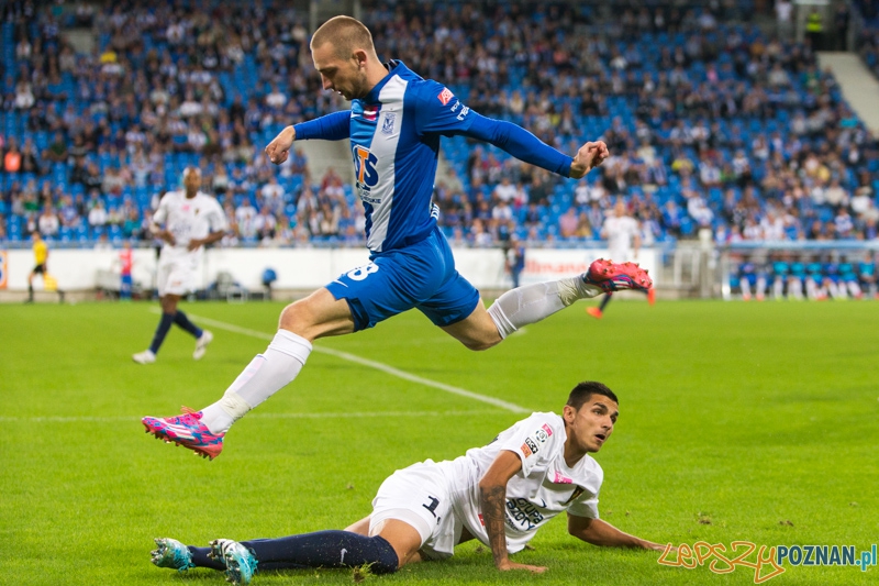 5. kolejka T-Mobile Ekstraklasy - Lech Poznań - Pogoń Szczecin (Szymon Pawłowski, Wojciech Golla)  Foto: lepszyPOZNAN.pl / Piotr Rychter