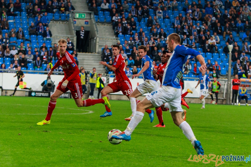 Mecz 1/16 Pucharu Polski - Lech Poznań vs Wisła Kraków (2:0) - Poznań 24.09.2014 r.  Foto: LepszyPOZNAN.pl / Paweł Rychter