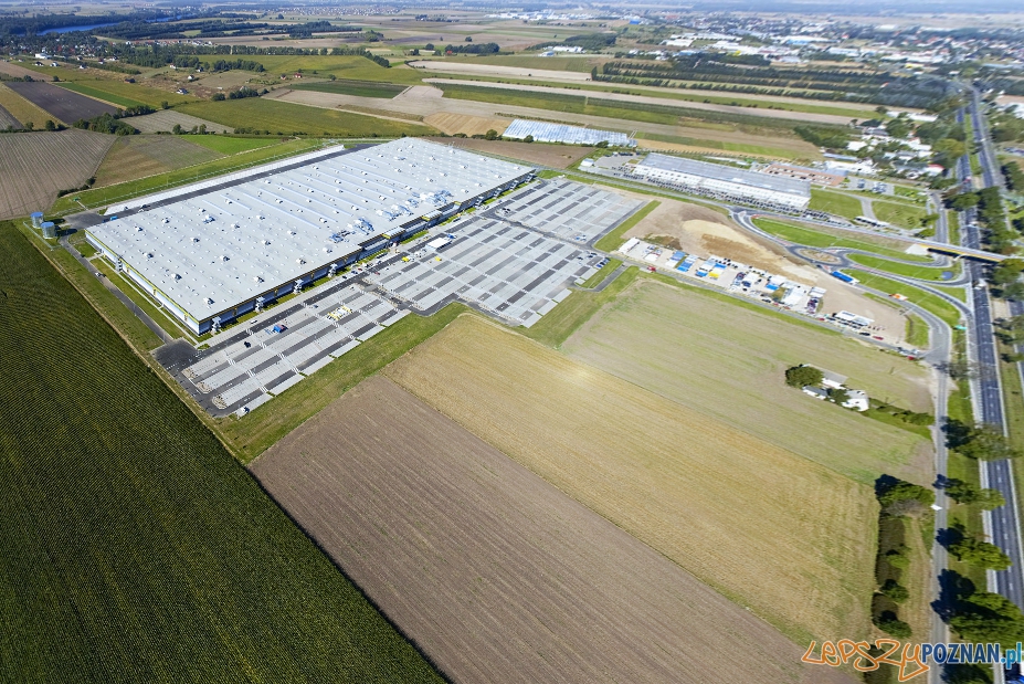 Centrum logistyczne firmy Amazon w Sadach  Foto: materiały prasowe