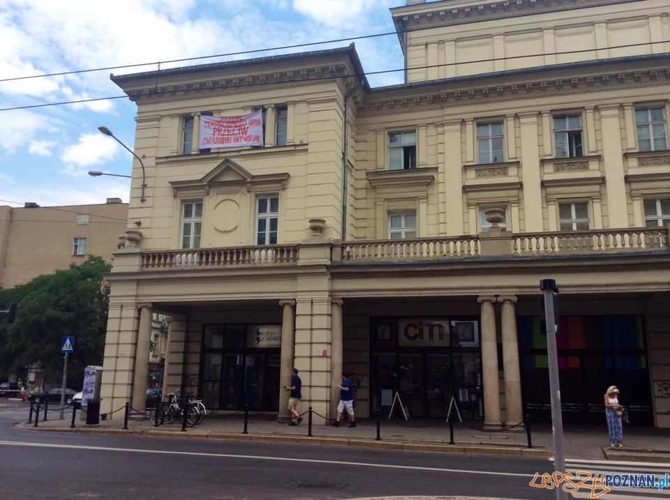 Protest Teatr Ósmego Dnia  Foto: materiały prasowe