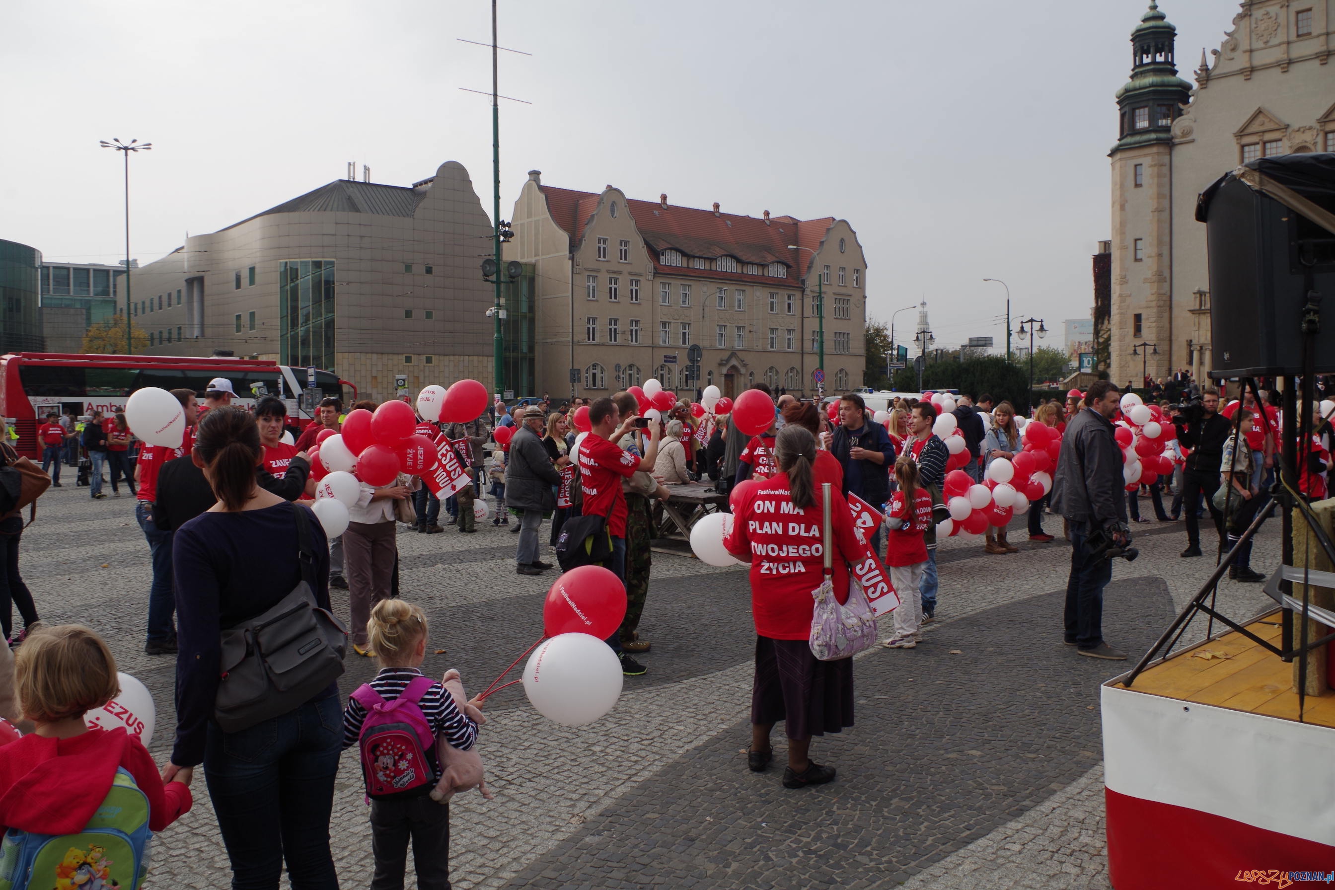 Marsz dla Jezusa w Poznaniu  Foto: Krzysztof Ludwiczak