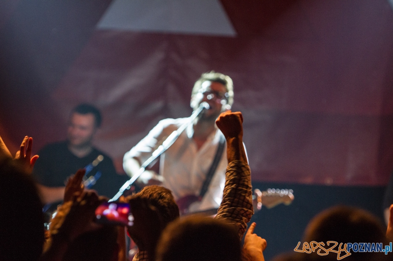 10 lat zespołu Muchy - gość Happysad - Poznań 10.10.2014 r.  Foto: LepszyPOZNAN.pl / Paweł Rychter