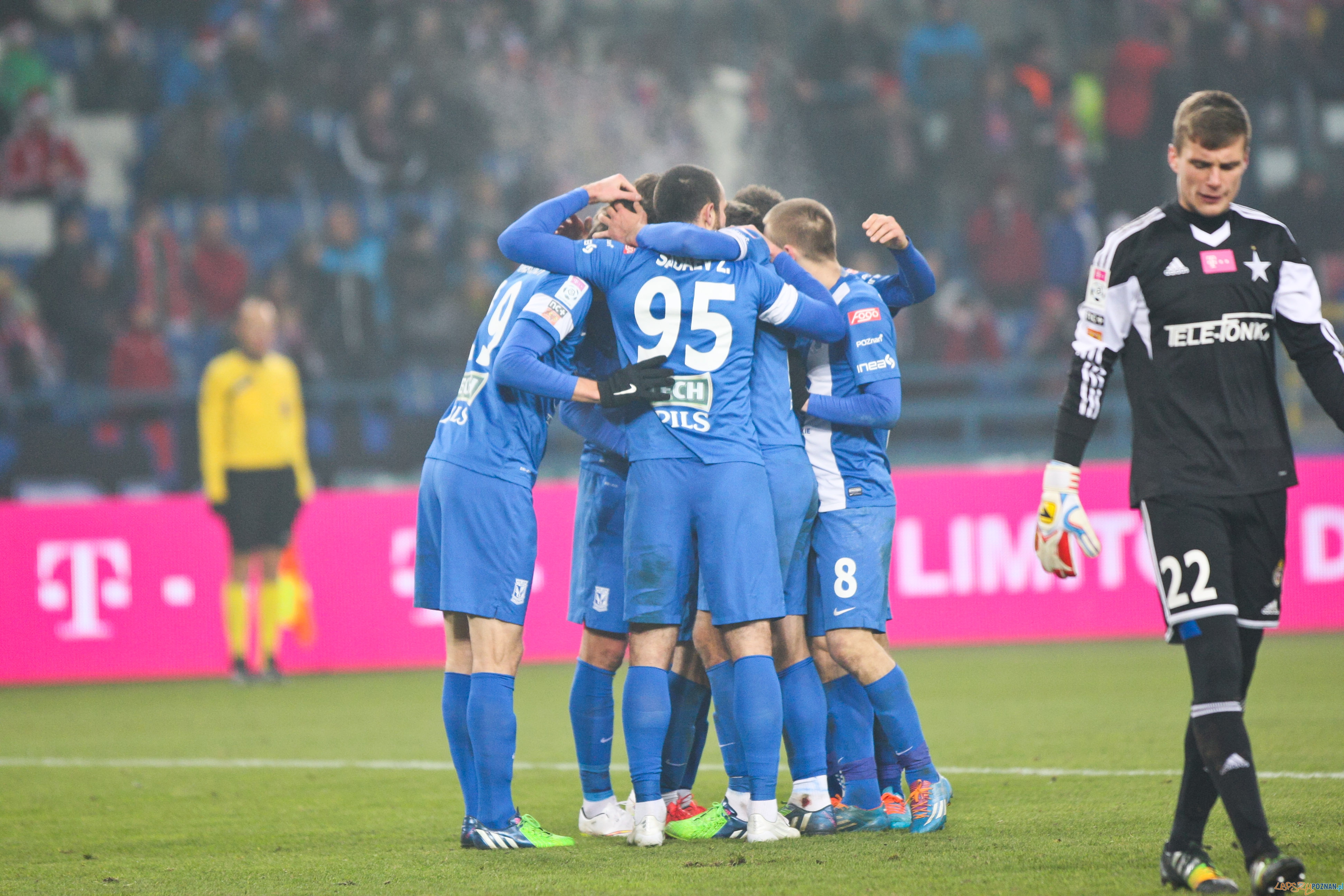 Wisła Kraków - Lech Poznań 1:2  Foto: x-news.pl