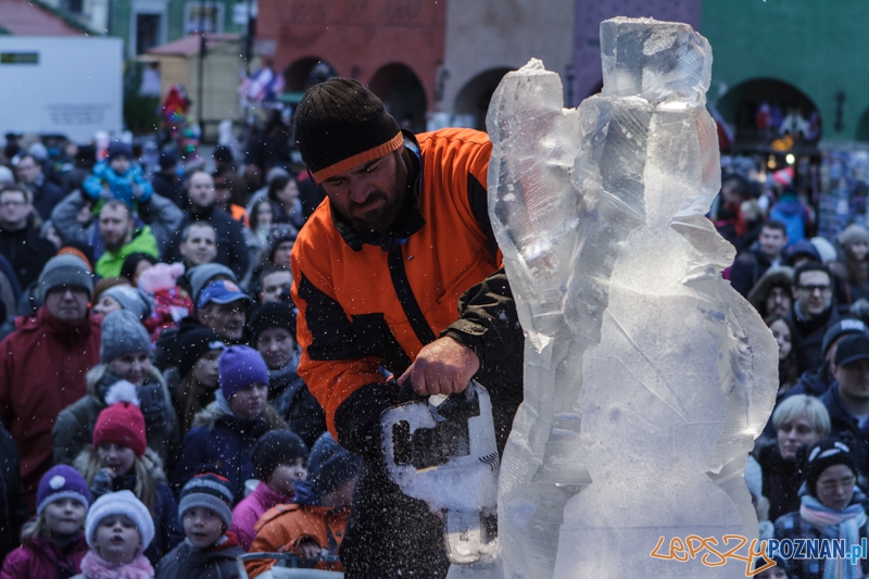 Stihl Poznan Ice Festival - Speed Ice Carving - 13.12.2014 r.  Foto: LepszyPOZNAN.pl / Paweł Rychter