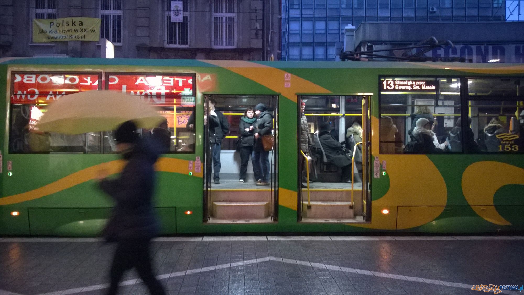 Tramwaj na Gwarnej  Foto: lepszyPOZNAN / Tomasz Dworek 