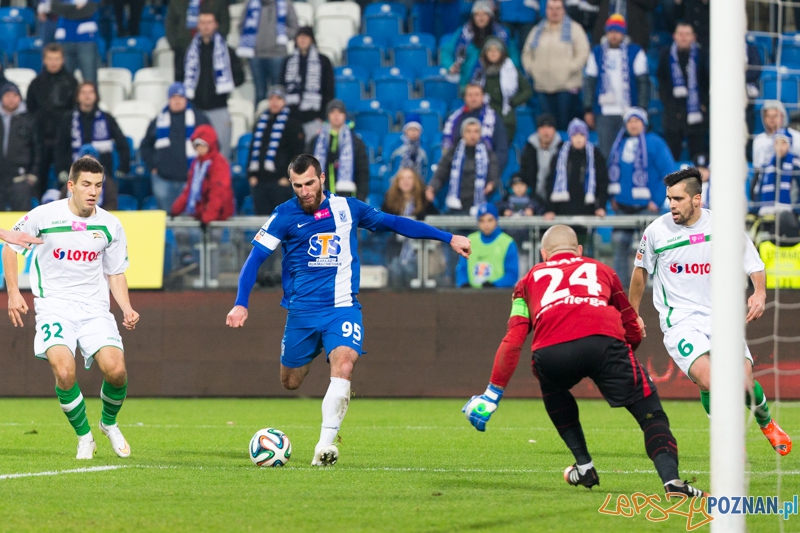 19. kolejka T-mobile Ekstraklasy - Lech Poznań - Lechia Gdańsk  Foto: lepszyPOZNAN.pl / Piotr Rychter