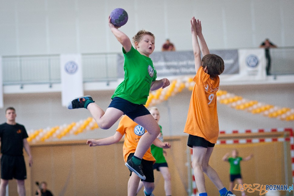 Finał Pucharu Volkswagen Poznań Mini Handball  Foto: mat. prasowe