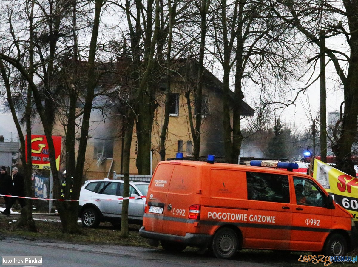 Są ranni po wybuchu w domu przy Obornickiej  Foto: Irek Pindral