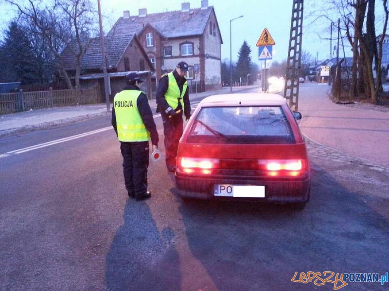 Trzeźwy poranek na Jeżycach  Foto: KM Policjiw Poznaniu