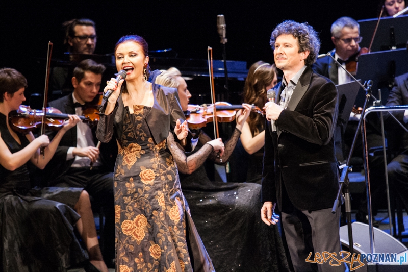 Grażyna Brodzińska i Jacek Wójcicki - Melodie świata (9.02.2015) Teatr Wielki  Foto: © LepszyPOZNAN.pl / Karolina Kiraga