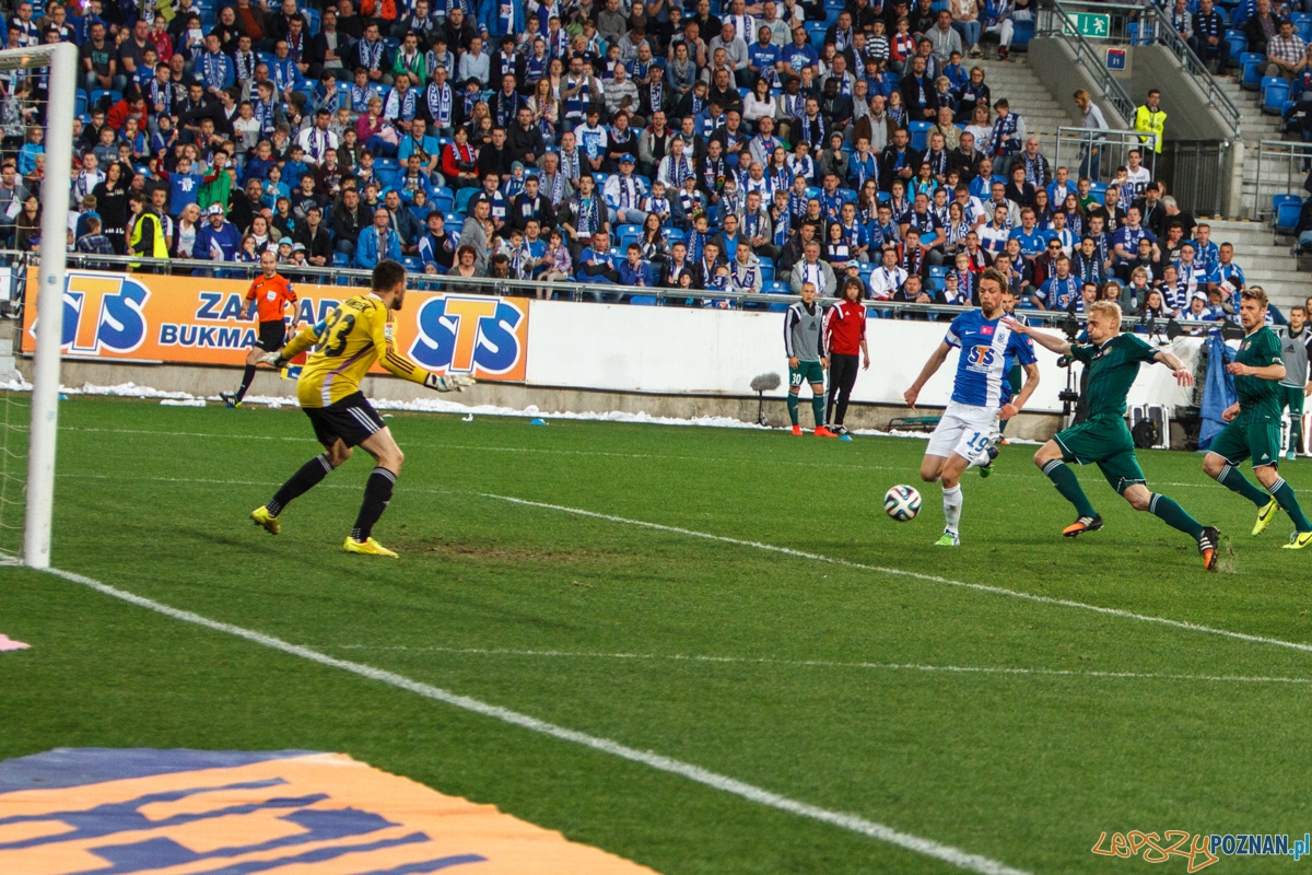 Lech Poznań - Śląsk Wrocław 2:0 - 25 kwietnia 2015 r.  Foto: Pawel Rychter